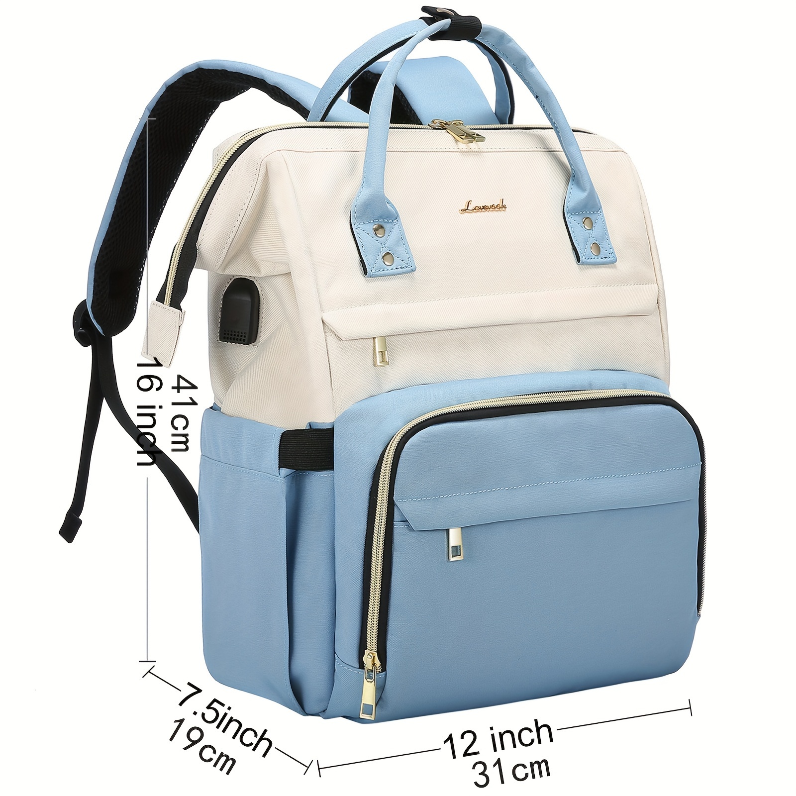 

Anti-theft Fashion Nylon Laptop Backpack, Fits 15.6-inch Laptop, Ideal For Travel & Business