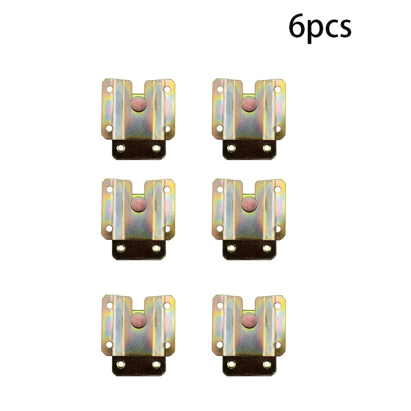 6pcs large heavy duty furniture hangers suitable for bed frames photo frames cabinets flush mount wall brackets with embedded joints contemporary flush installation for shelving hanging picture frames storage projects utility hooks