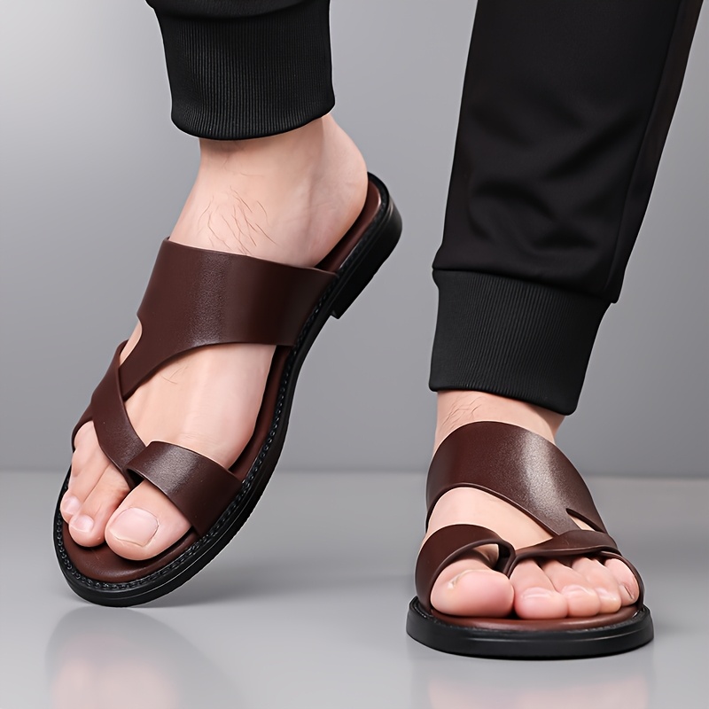 sandalias verano hombre elegante tiras Temu El Salvador