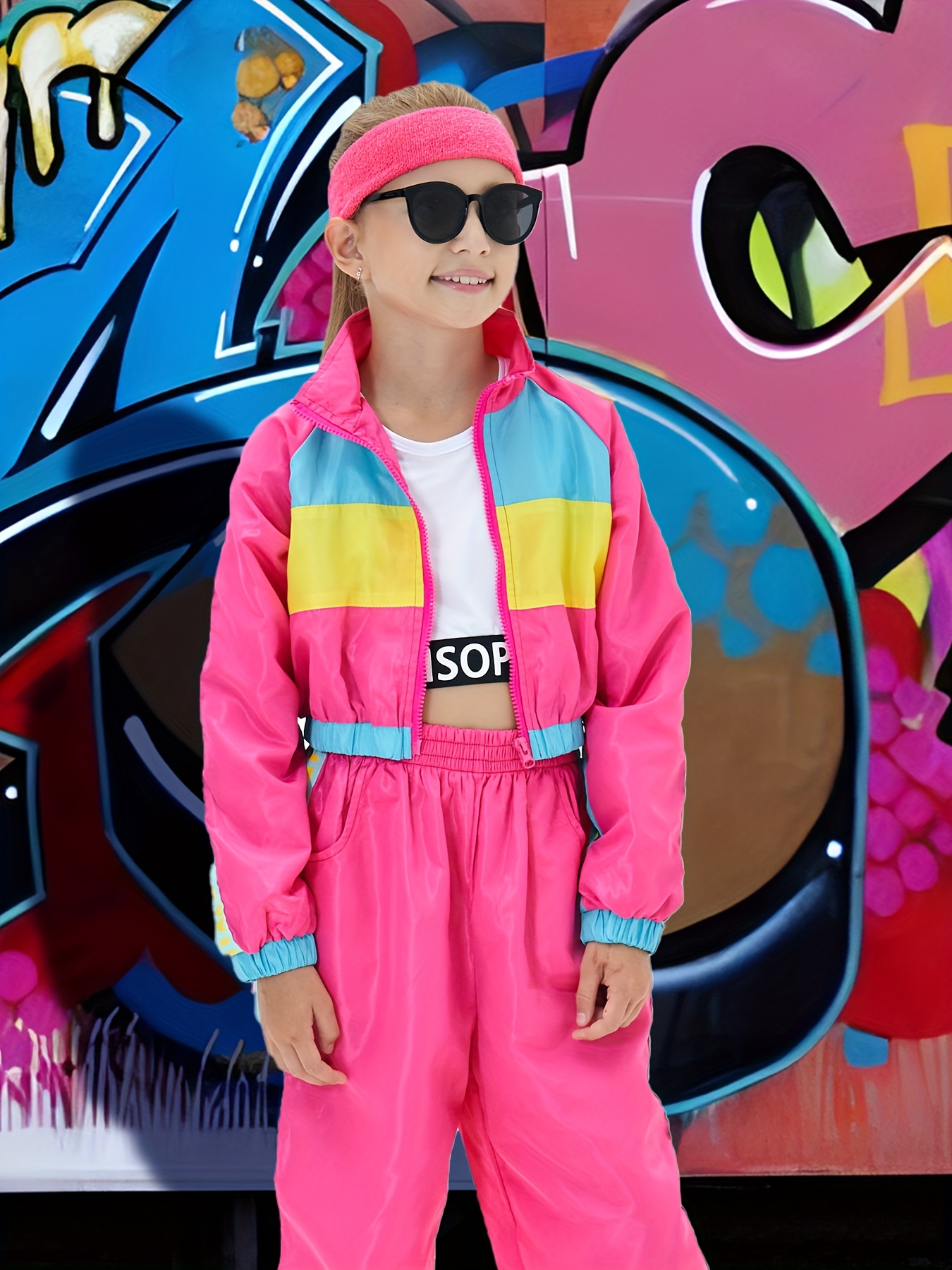 80s hip hop girl costume online