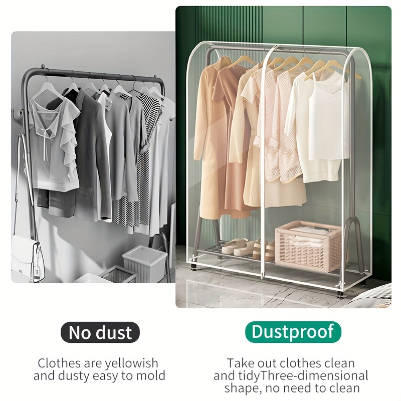 Mulig Rack With Cover IKEA MULIG Clothes Rack, White, 99x151 Cm