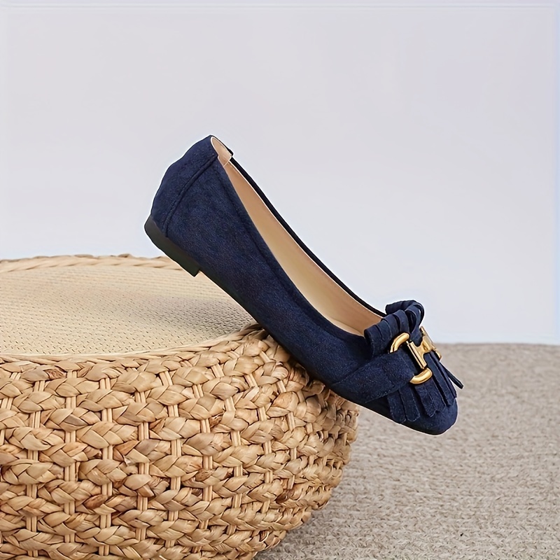 New Summer 2024 Flat-Soled Loafers for Women with a Soft Bottom And Elegant Style., Women Shoes