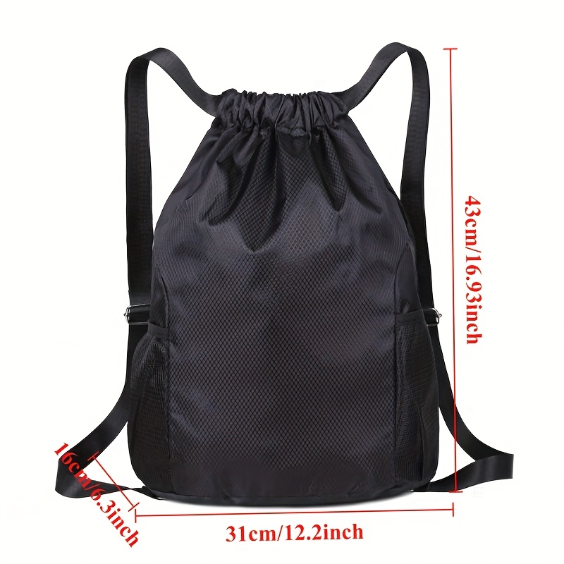 options drawstring backpack new style large capacity travel sports