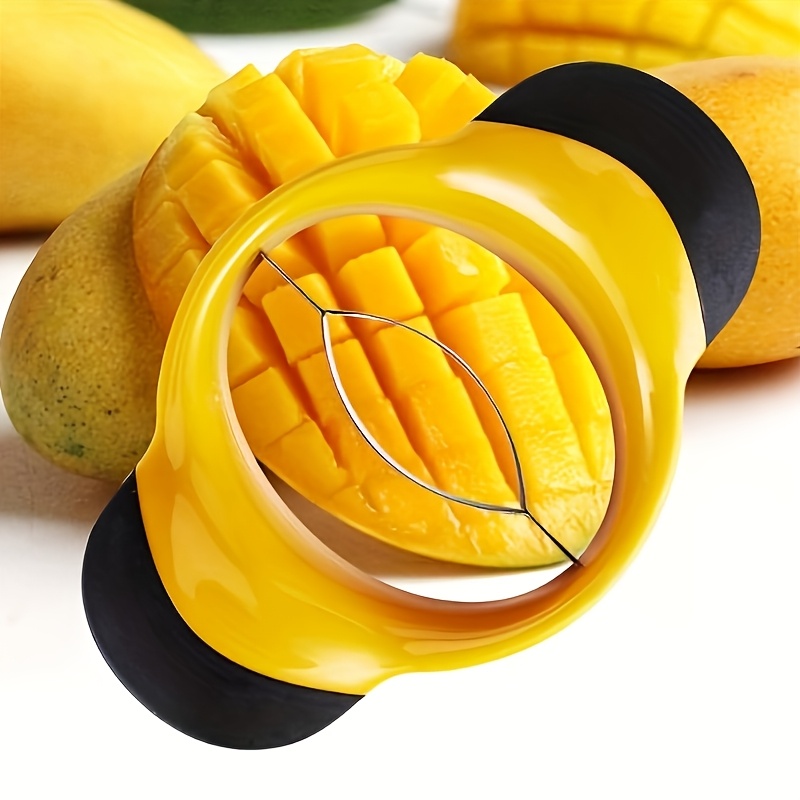 1pc multifunctional cut fruit stainless steel mango splitter home   splitter tools kitchen small appliances details 1