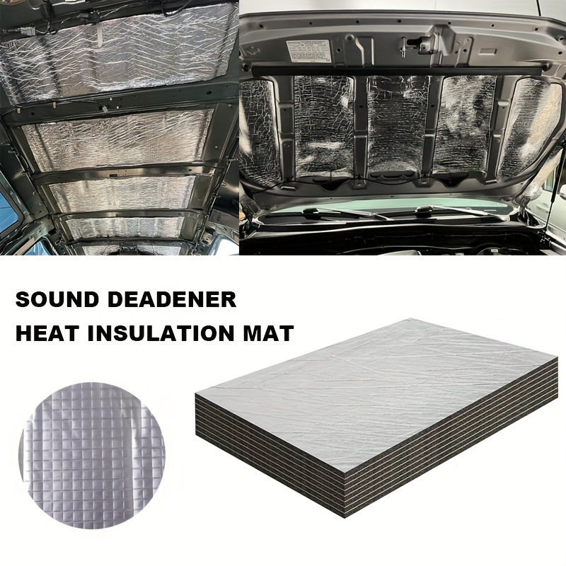 

10 /20 Car Deadener Mat: Engine Bay , Fireproof, - , - For