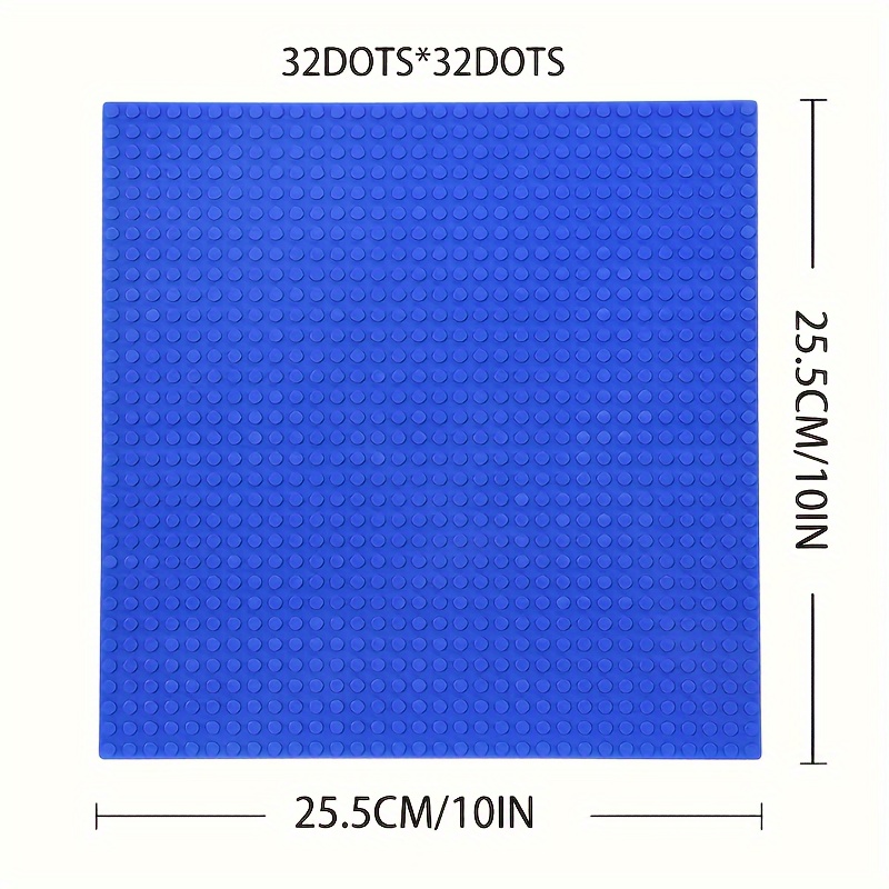 Small Grain Base Plate for Building Blocks