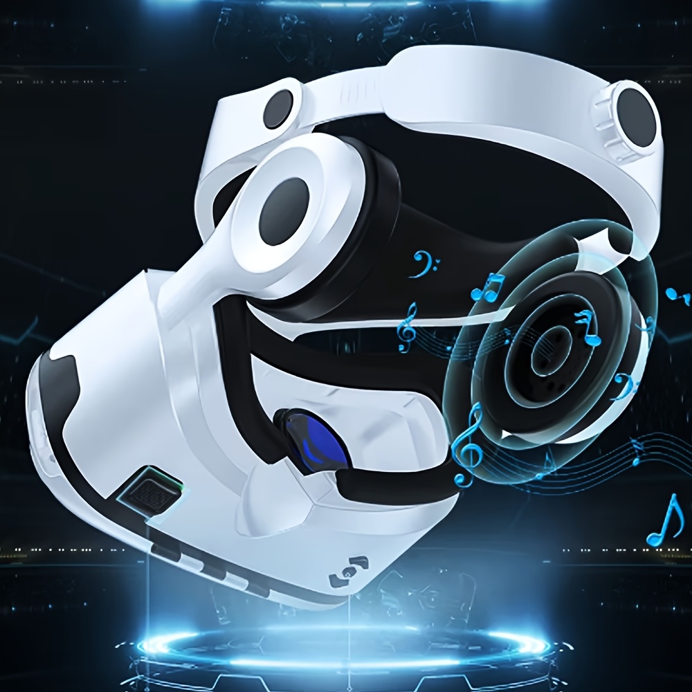 Aukštos klasės 3D VR akiniai – Premium VR ausinės – 110° įtraukiantis vaizdas, 600° trumparei reguliavimas, dvigubas valdymo mechanizmas – ideali dovana poroms, mėgstantiems filmus