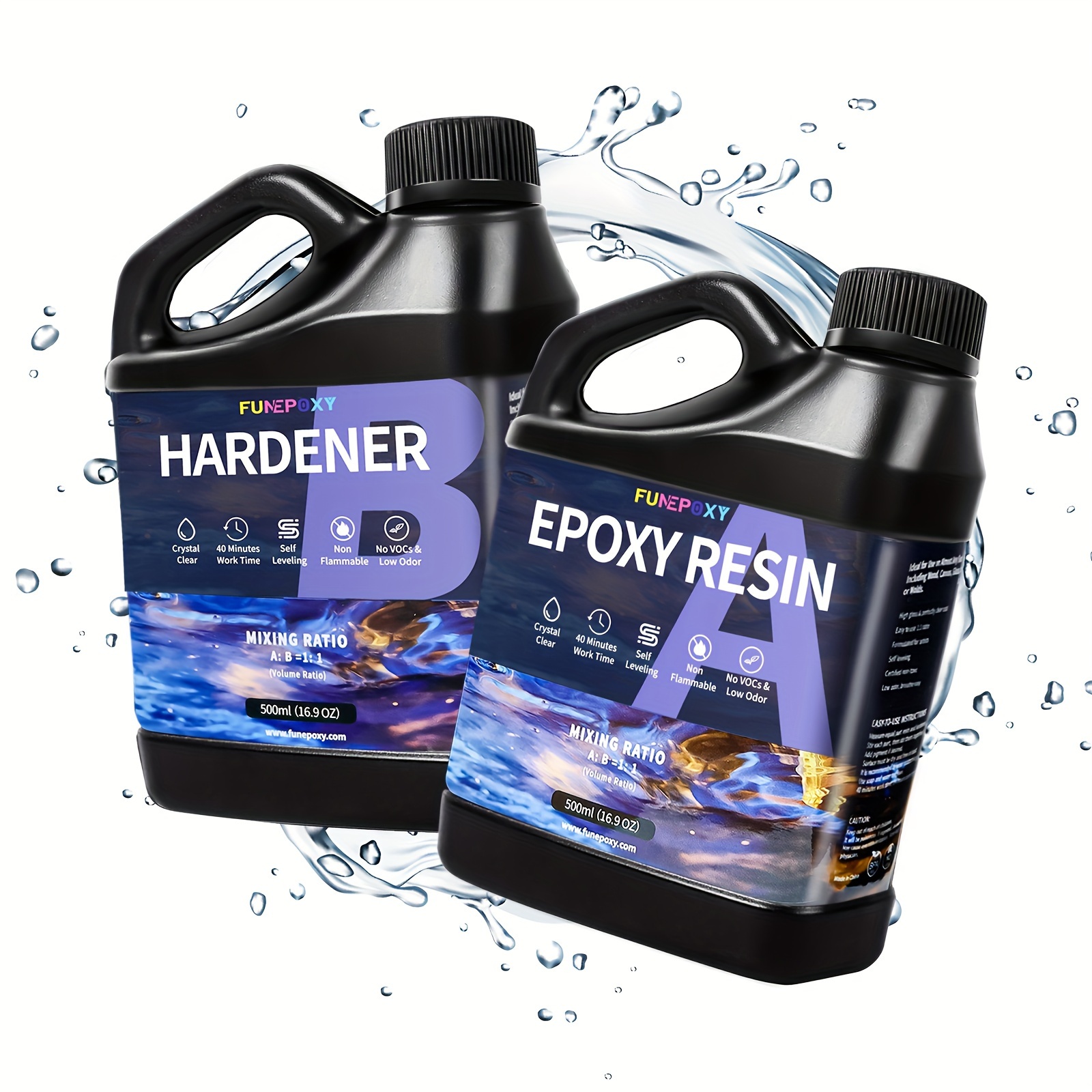 

32 Oz Epoxy Kit For Table Top Epoxy - 1l Kit