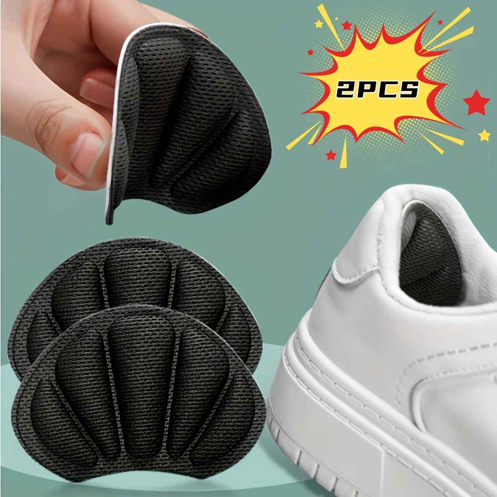 2/4pcs Heel Pads, Foot Care Protectors, Adhesive Shoe Stickers Suitable for Men's and Women's Casual Shoes, Sneakers