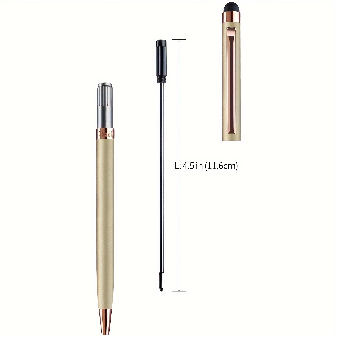 4 5 cross compatible ballpoint pen refills black refills 10pcs replaceable pens refills 1mm medium tip details 4