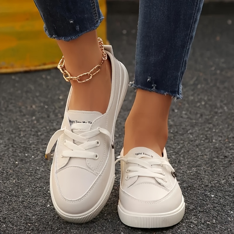 Image of Women' Barefoot Sneakers- Wide Black Breathable Comfortable Fabric Lace-up Round Toe Casual Shoes, Cushioned Sole, Comfortable Casual Shoes, Fashionable Lace-, Flexible Wear, Women Shoes
