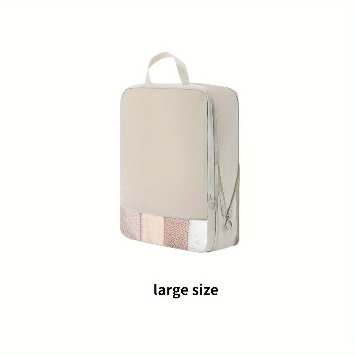 TEMU 1 Portable Compressible Travel Storage Bag With Breathable Mesh Clothes Storage Bag Suitable For Business Trips
