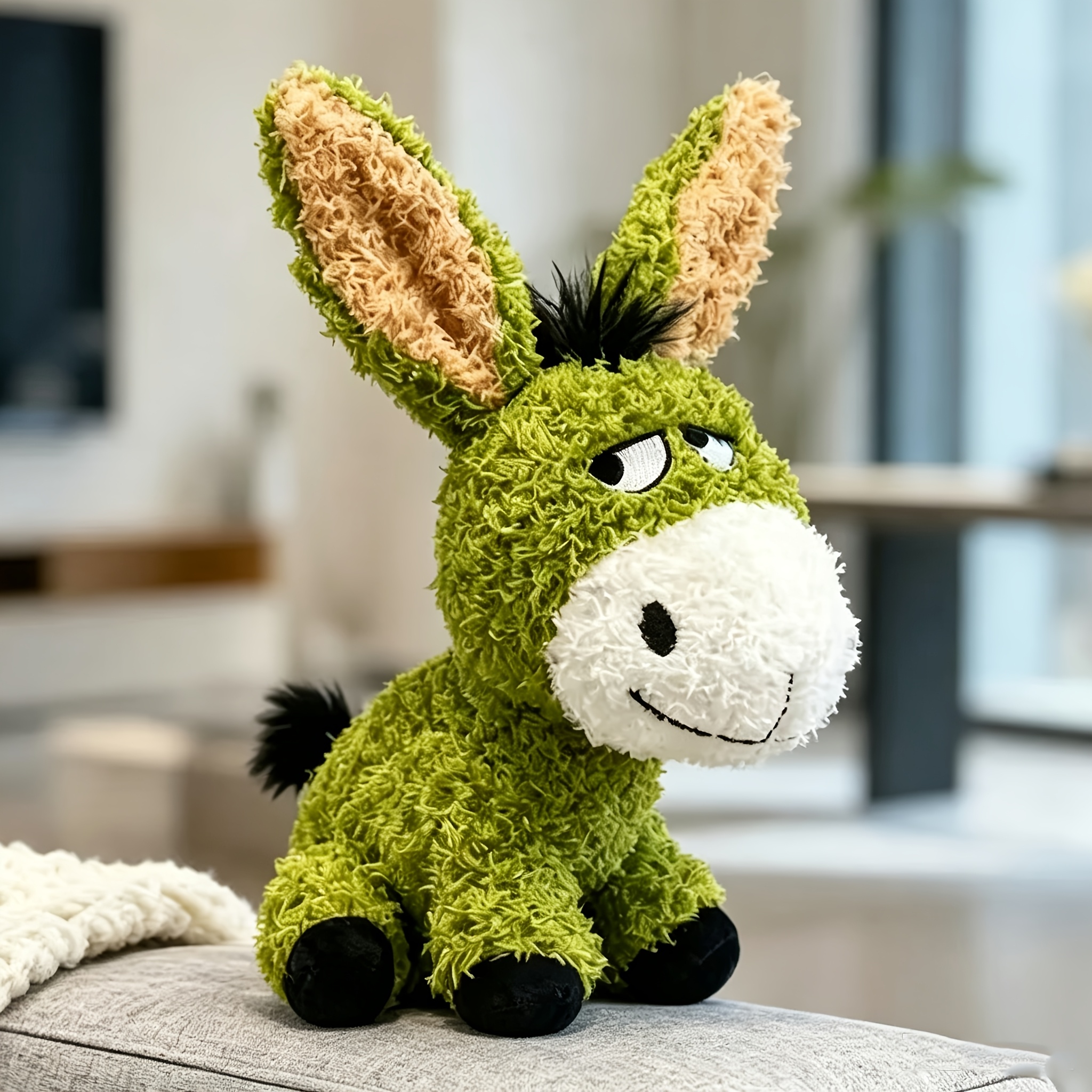 Image of Interactive Chew Toy For Dogs, Canine Companion Toy, Simulated Donkey, Suitable For Small, Medium, And Large Dogs, Plush Toy, Large Plush Toy, Comfortable Plush Toy, Halloween Gift