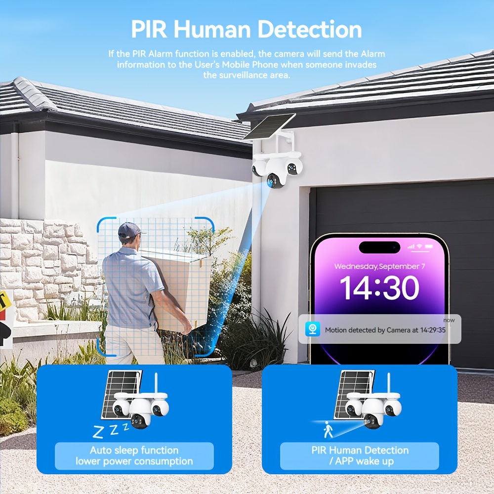 Caméra WI-FI 360° à trois objectifs – Image 6