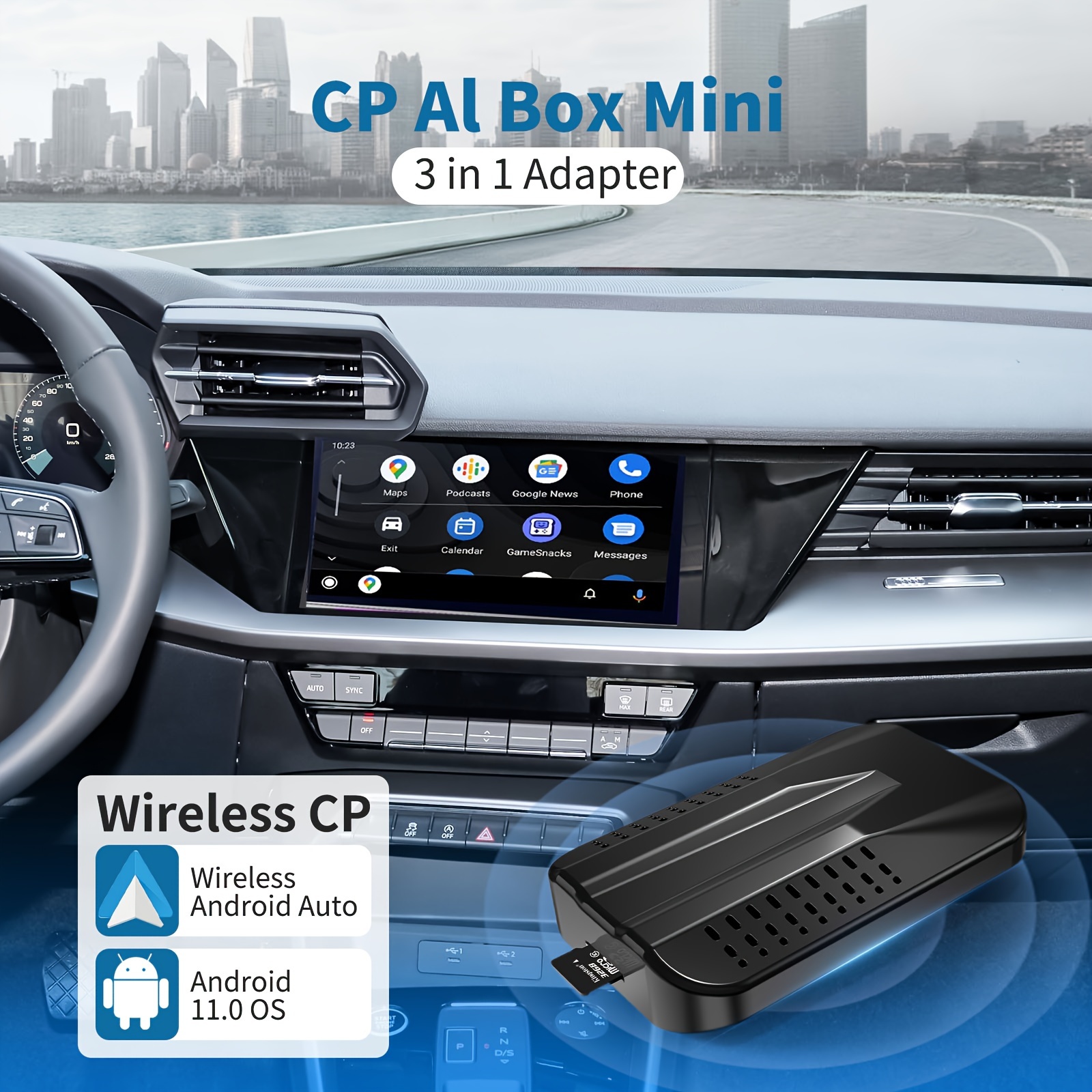 C9 Ai Box Wireless Android Auto Adapter Wireless Android - Temu