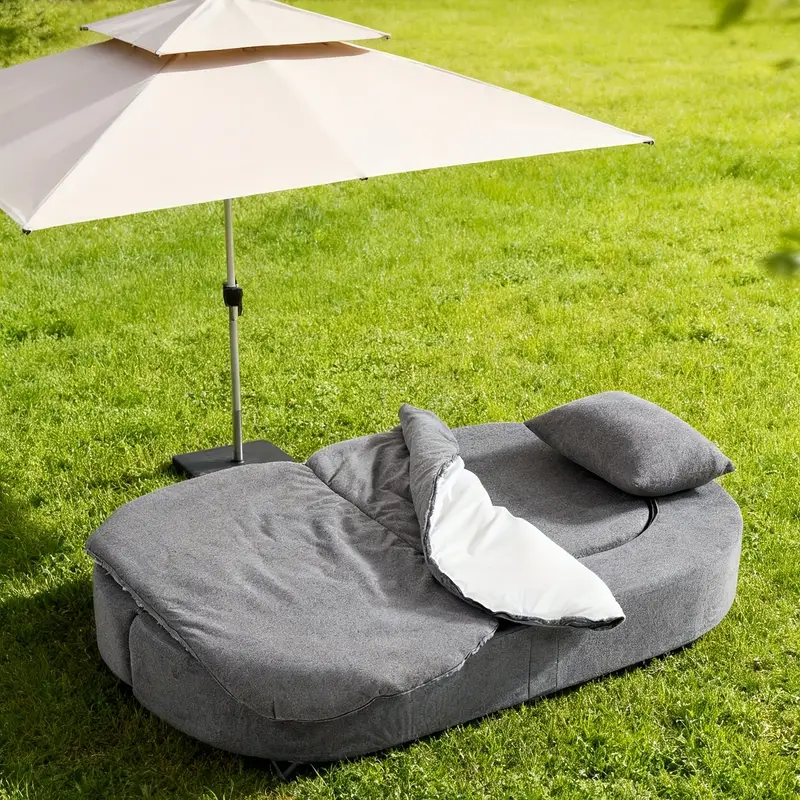 modern memory foam cloud sofa - double/compression/folding sofa bed with plush backrest, space-saving design for small spaces, indoor/outdoor use, no , durable fabric upholstery & - ideal for living room, apartment Product details 11