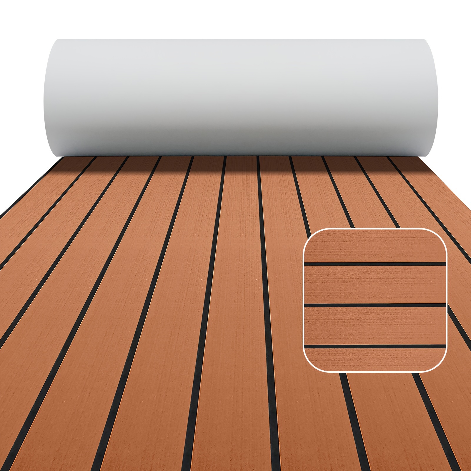 TEMU 1pc, Eva Foam Decking Mat For , 60 X 240cm, Suitable For , Kayaks, Paddleboards, And