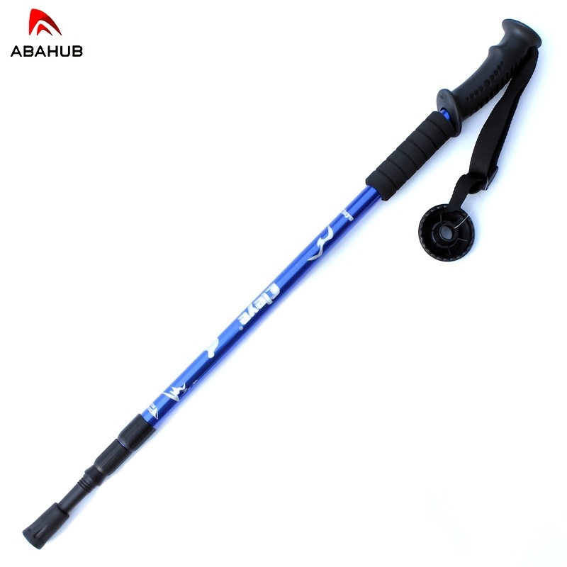 3-Section Trekking Poles with Straight Handle for Hiking and Camping