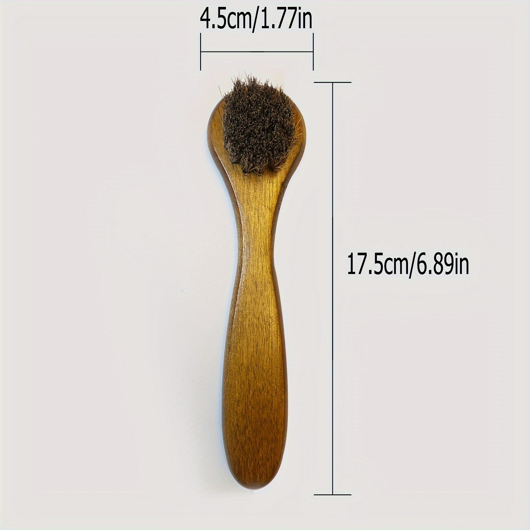 Horse Hair Brush Long Handle Maple Brush Horse Bristle - Temu