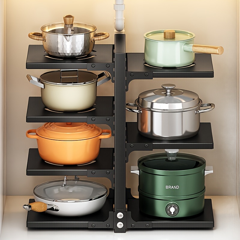 

- Organizer - , - Steel & Iron For And Pans, For Countertops & , For