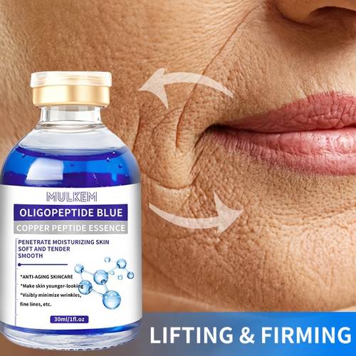 peptide essence a powerful concentrated serum containing oligopeptide peptide niacinamide and hyaluronic acid lifts and tightens facial quickly the skin and provides care significantly and