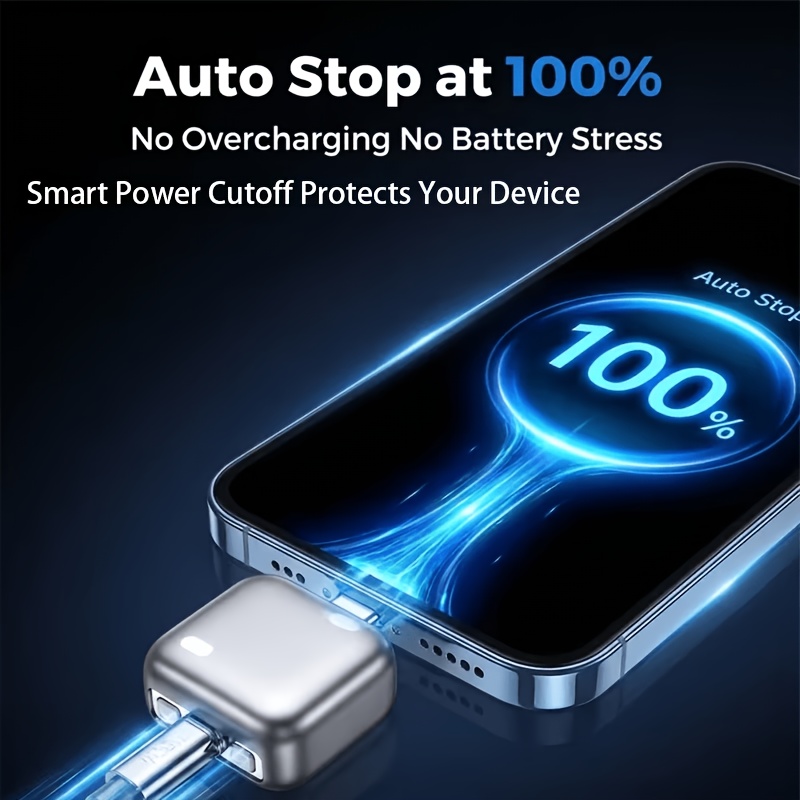 charging protection separator   stop charging adapter smart   off protector prevents overcharging universal fast charging safety adapter for smartphones tablets and usb devices suitable for all type c charging Product details 6