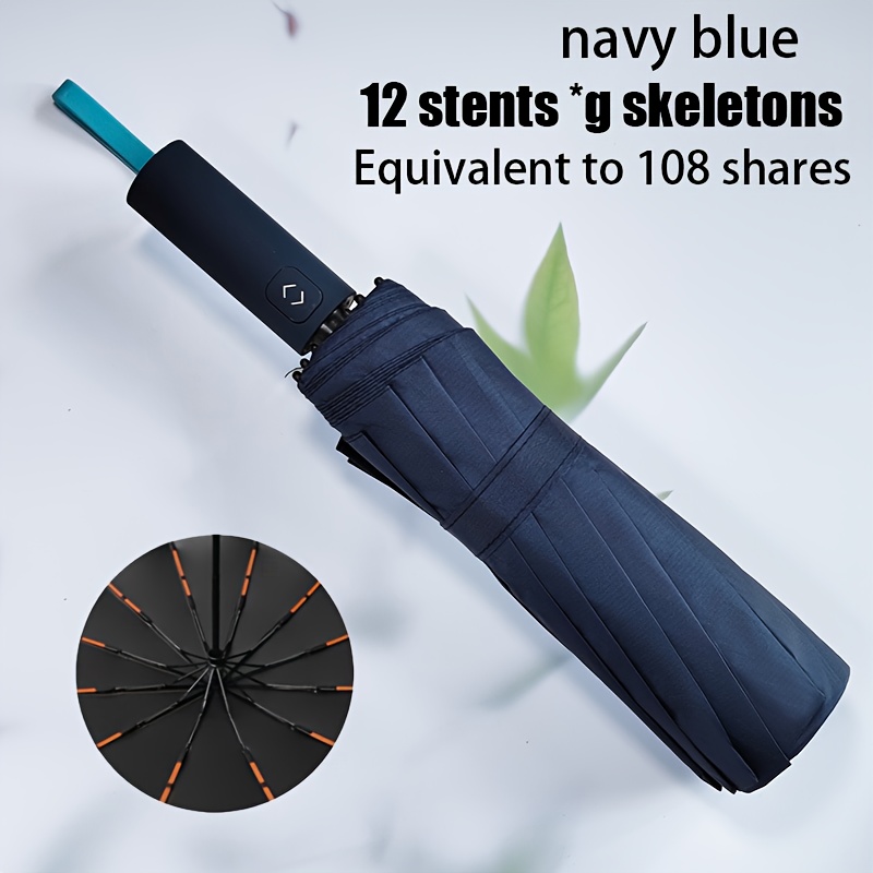 Automatische paraplu met 72 versterkte baleinen