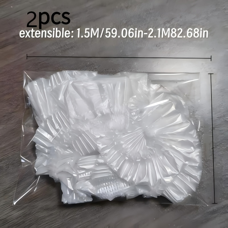 TEMU Set Coperture Trasparenti per Bicicletta, Borsa da Trasporto Impermeabile e Antipolvere, Cordino Elastico per Indossare , Adatta per Uso Interno