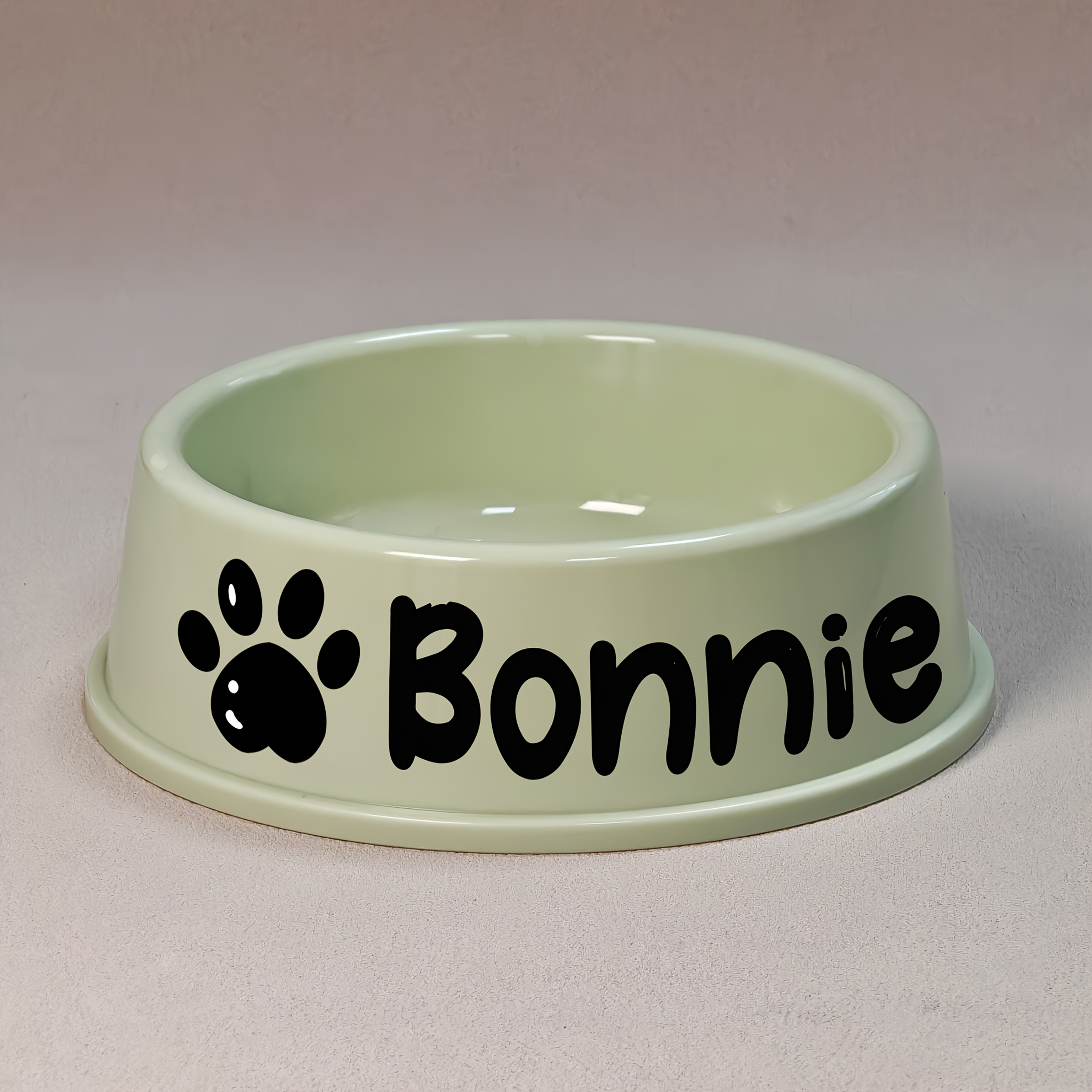 TEMU Customizable Plastic Pet Bowls - Personalized Names, Easy-clean For , Perfect Gift For Pet Lovers, Pet Accessories | Customizable Pet Bowl |