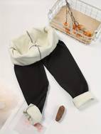leggings térmicos de invierno, calzas deportivas elásticas casuales de color liso, ropa de mujer