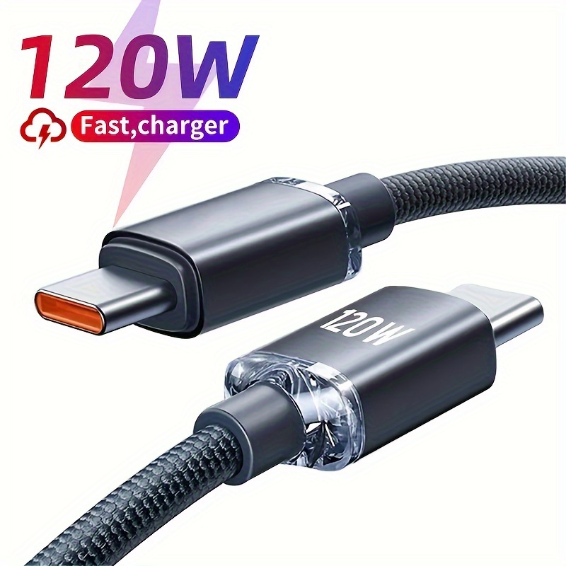 

Type C To Type C Cable For 15 Pro Max Pd Fast Charging Usb-c Data Cord For Xiaomi 13 Oneplus Poco Oppo Samsung