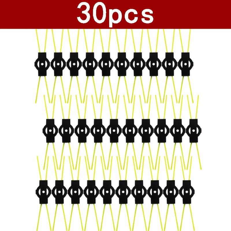 Image of 7pcs/15pcs/30pcs Weed Trimmer Line - Simple Replacement Line - Wear-resistant Lawn Mower Head Replacement For Outdoor Garden Accessories - Suitable For All Types Of Weed Trimmers