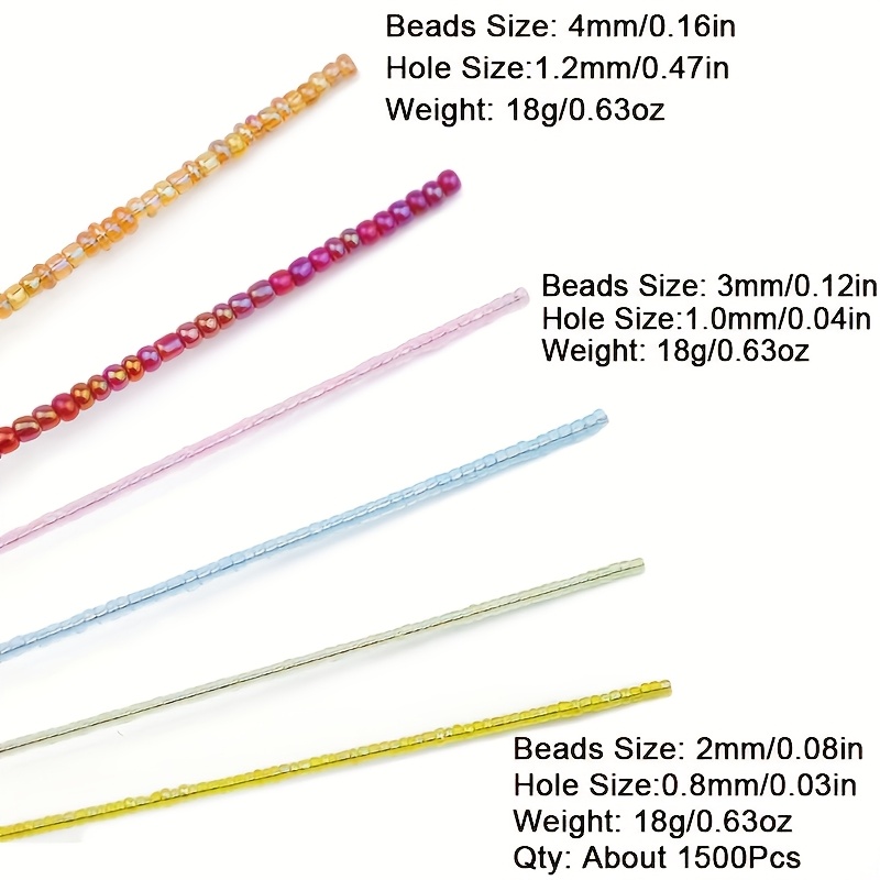 Colorful AB Plated Glass Seed Beads for Handmade Jewelry