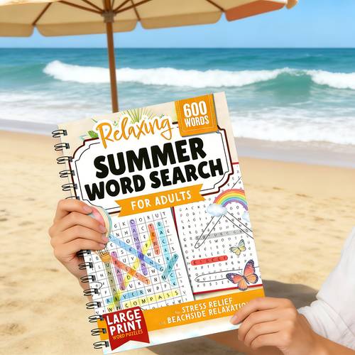 over 600 historical terms this large print book offers a soothing summer activity for adults its designed to stress and provide relaxation this collection features and challenging word sea