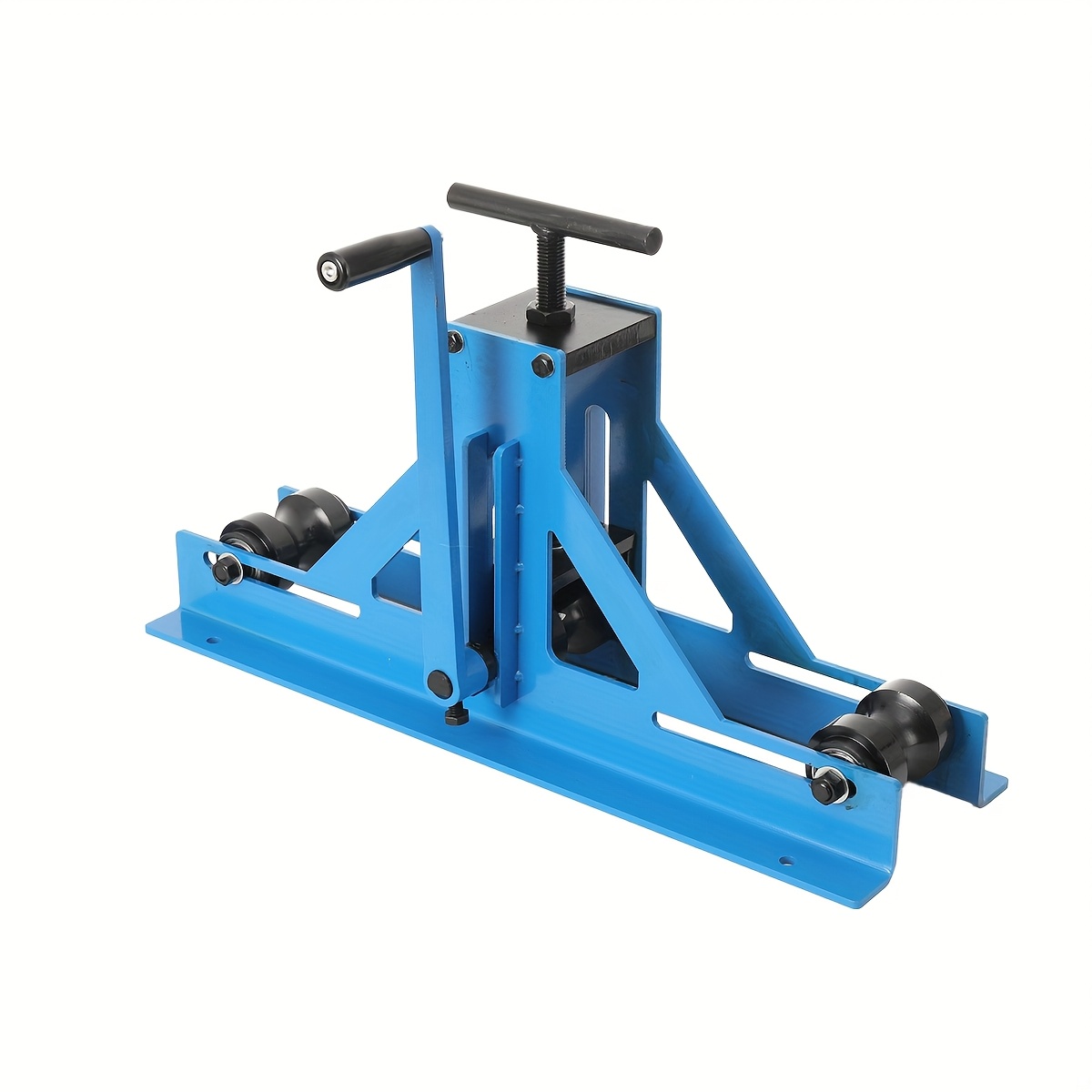 Image of Tube Roller Bender Pipe Rolling Machine For Round And Square Tubes Manual Square Tube Pipe Roller Rolling Bender & Fabrication