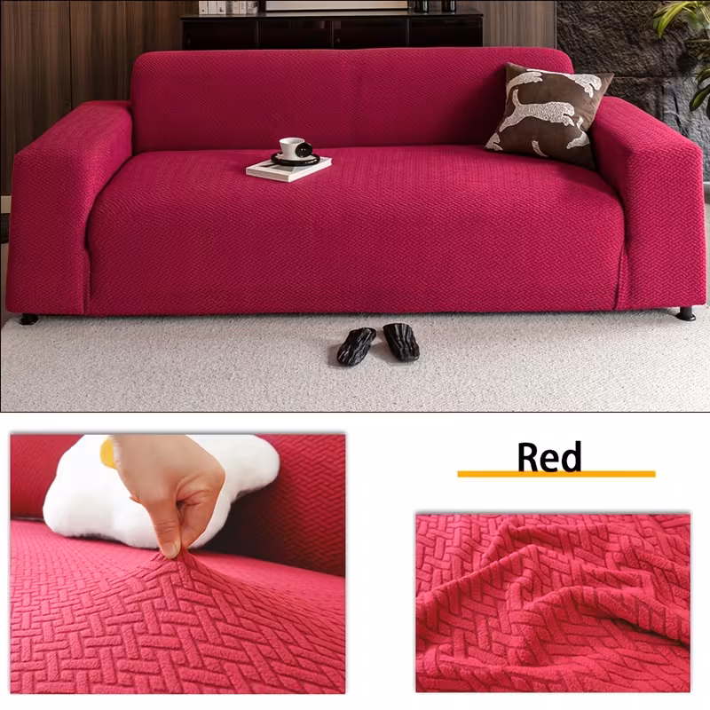 1pc elastic sofa cover minimalist style use machine washable pet friendly elastic home decor suitable for offices bedrooms living rooms and other occasions Product details 7