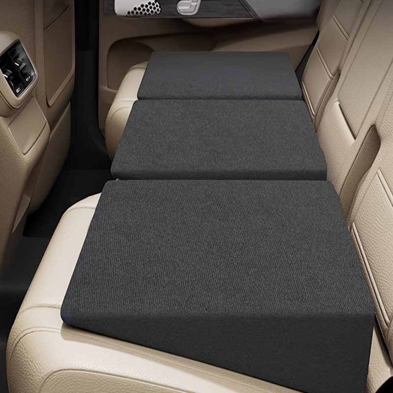 

Car Seat Wedge Cushion - Enhances & Support For Rear Seats In Cars And Trucks, Ideal For Camping, Non-electric, Material