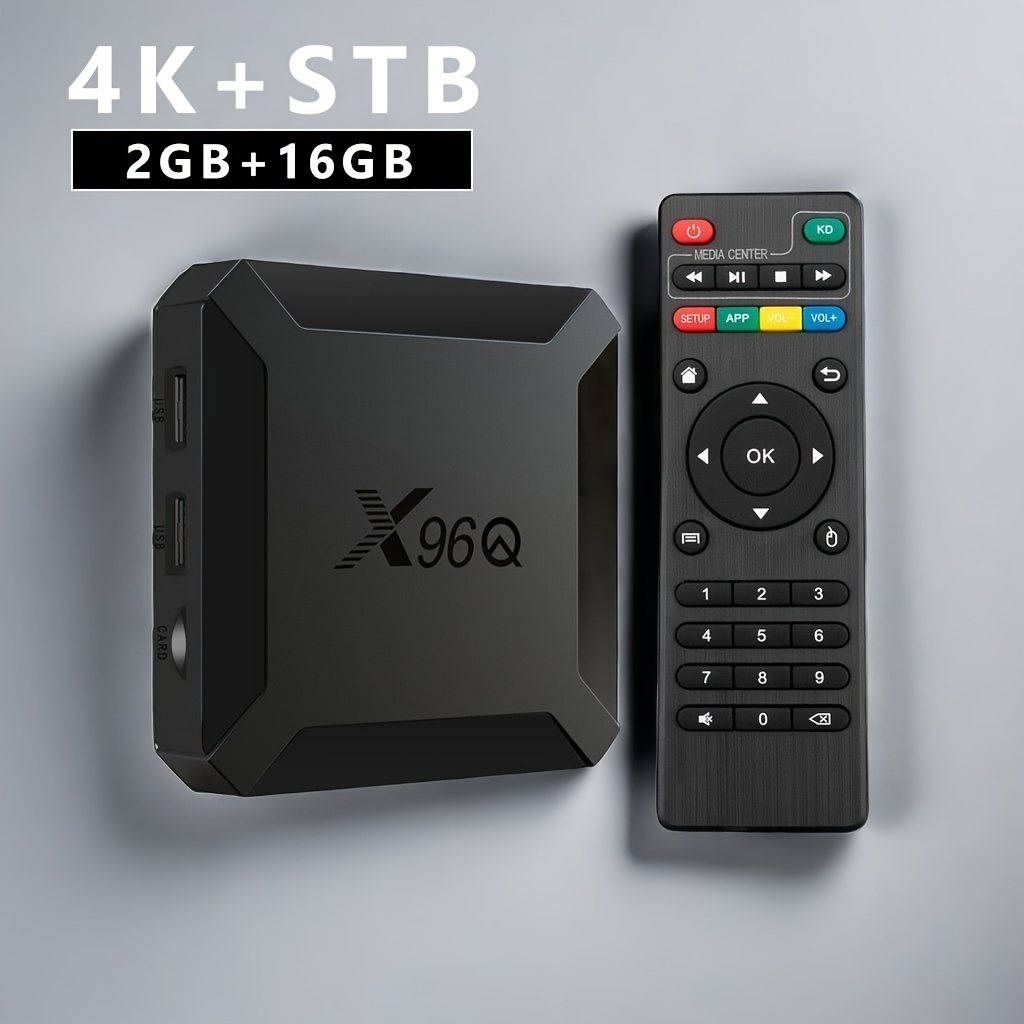 

Rqn H313 Tv Box, 10.0 2gb , 16gb Rom, - Arm A53, Home Streaming Player, Support, 2.4ghz Wifi