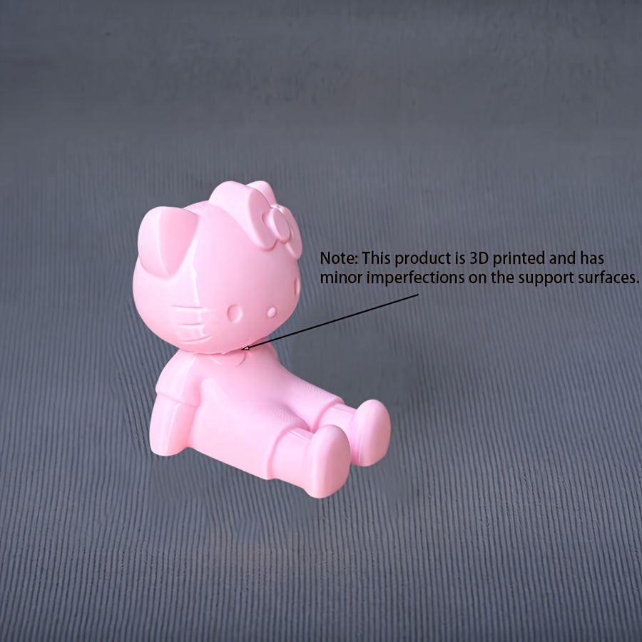 Image of Hello Kitty Desktop Live Broadcast Mobile Phone Holder/tablet Holder Lazy Mobile Phone Holder/desktop Ornament