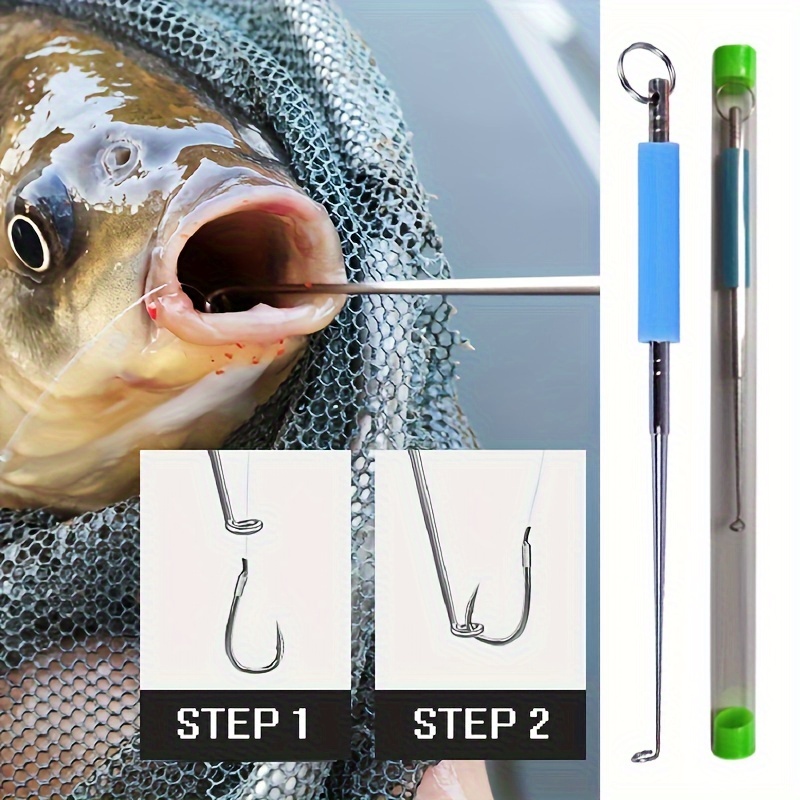 Stainless Steel Safety Extractor Fishing Hook Detacher Remover Rapid  Decoupling Device for Fishing Tools Portable Fishing Tackle