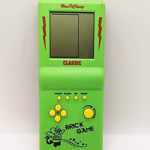 large screen classic console handheld game console and school students educational and nostalgic old fashioned toy