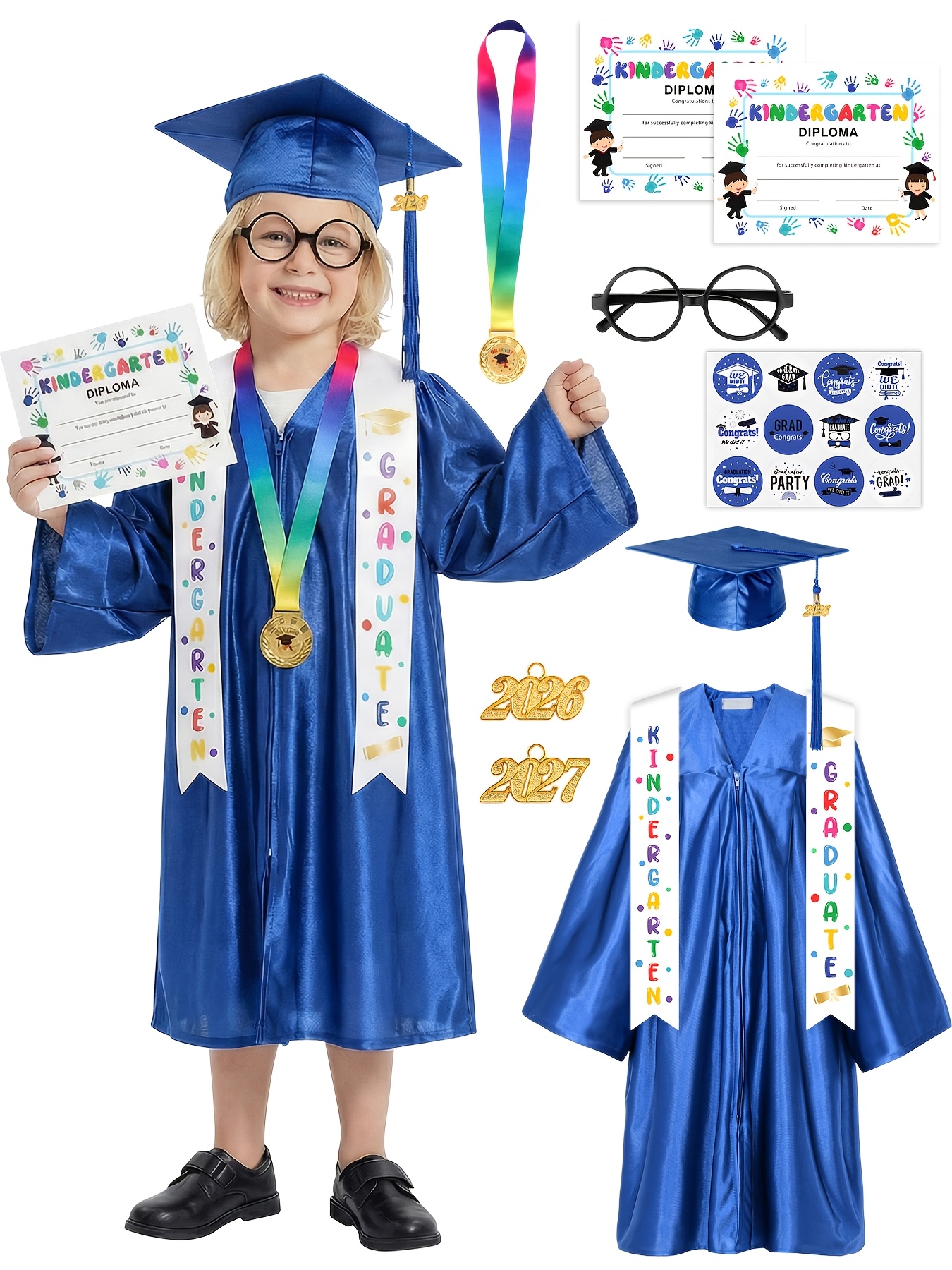 preschool and kindergarten graduation hats and dresses for 2026 children and graduation hats and dresses graduation tassels graduation gifts suitable for graduation gifts   to