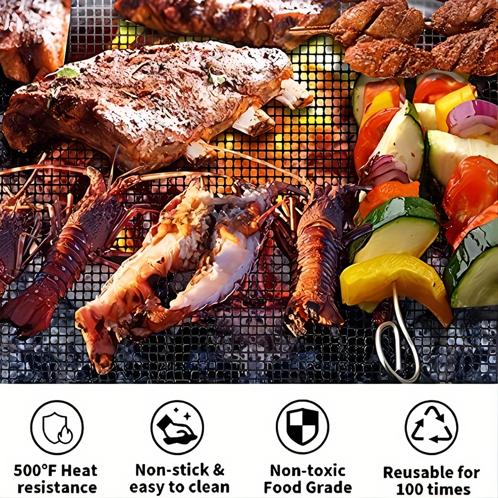 Cooking grill mat best sale