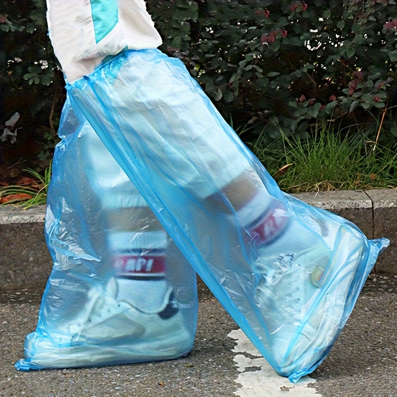 disposable waterproof anti slip shoe covers oversized Temu Bahrain