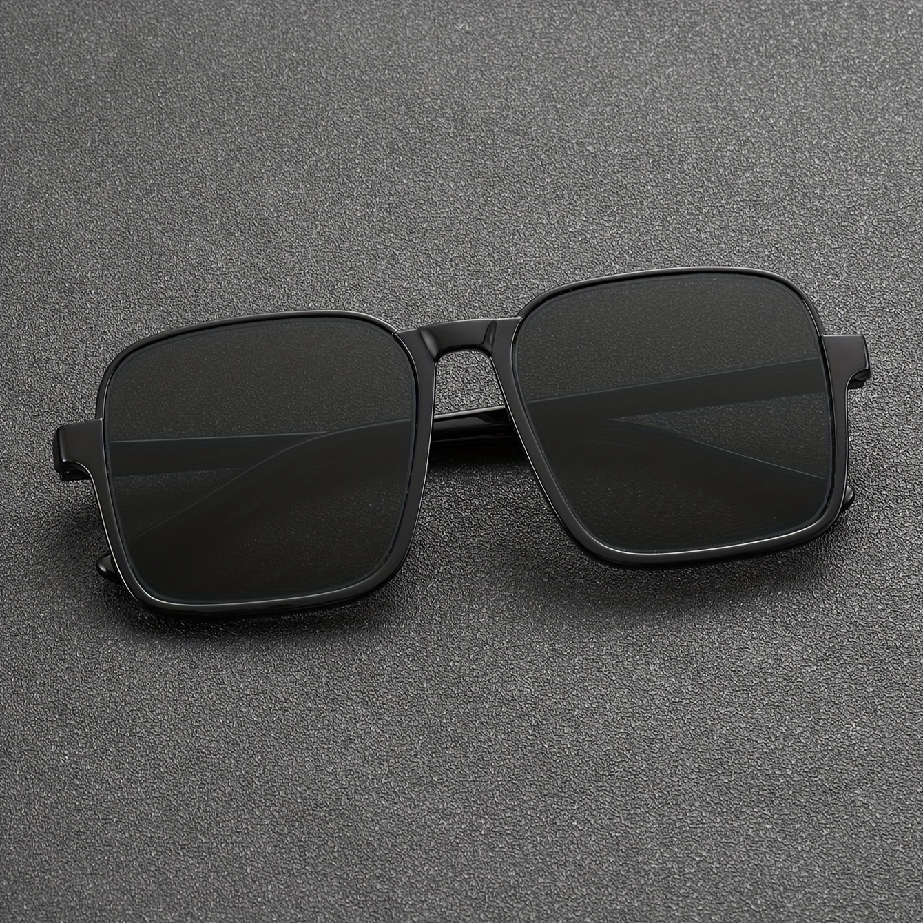 2023 New Thick Frame Sunglasses Fashion Square Frame - Temu Canada