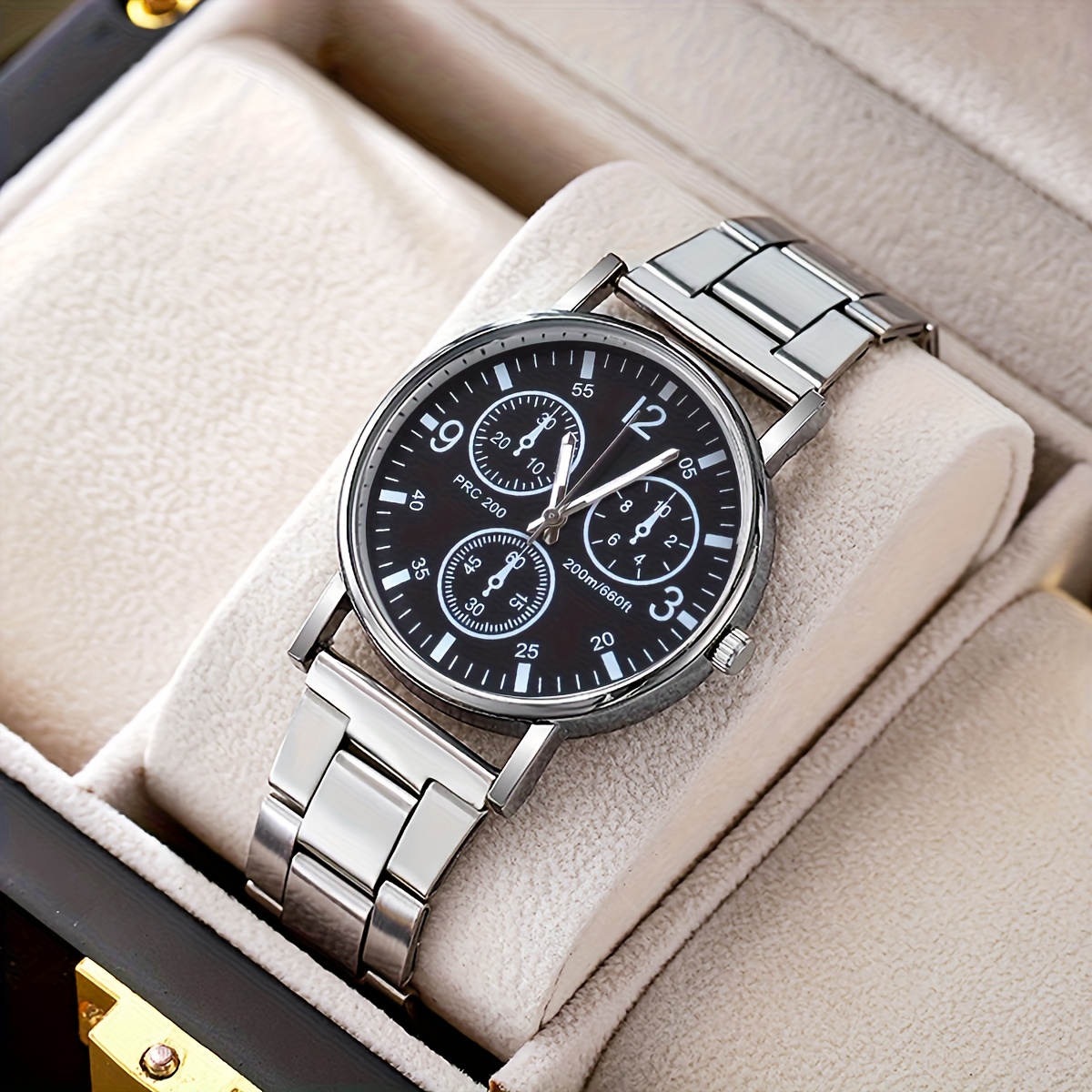 4pcs couple watch fashion   casual   quartz watch chain decor perfect grace bracelet set eid al   s day holiday gifts birthday gifts for for her the   for gifts Product details 2