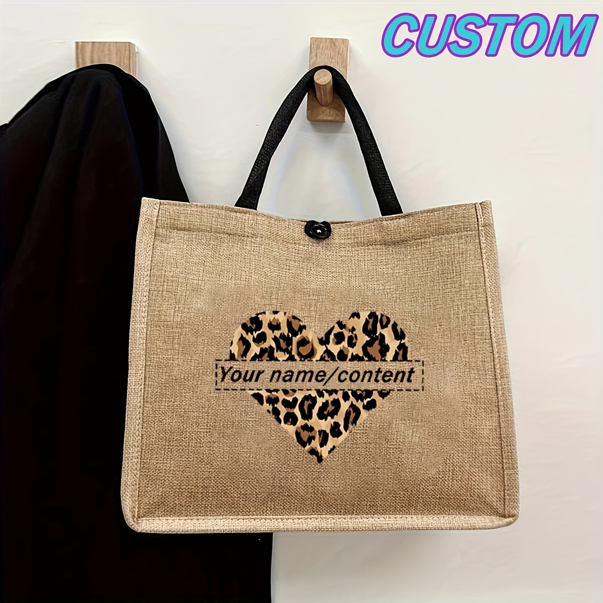 

1pc Tote Bag For , , , , Non-close , For ,