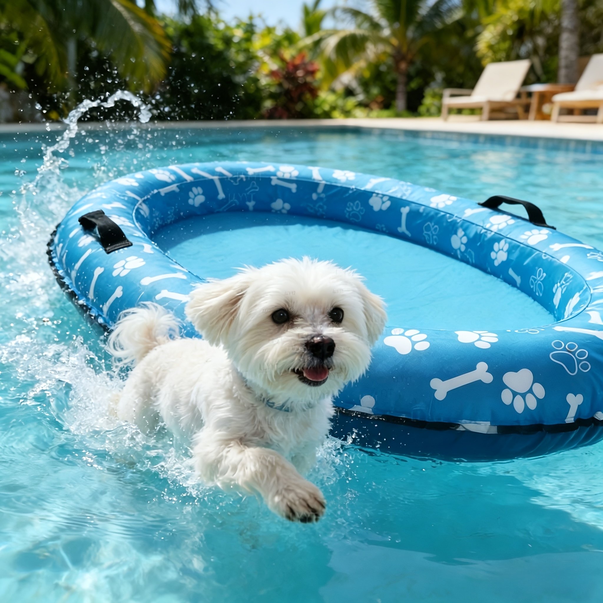 inflatable ride on toy sold on Temu United States