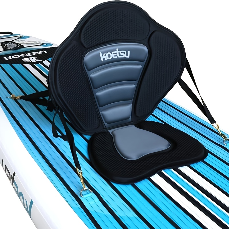 E-shop KOETSU Kanusitz, Tragbarer Kajaksitz, Paddleboard-Wasserboard Hochlehnen-Sitzzubehör, Oxford-Schwammsitzkissen