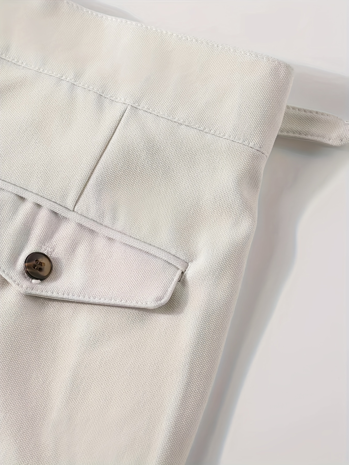 Khaki-Colored Trousers from Naples